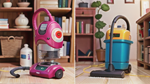 サイクロン式掃除機と紙パック式掃除機の比較