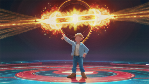 三相巻線を配置した鉄心を用いた回転磁界