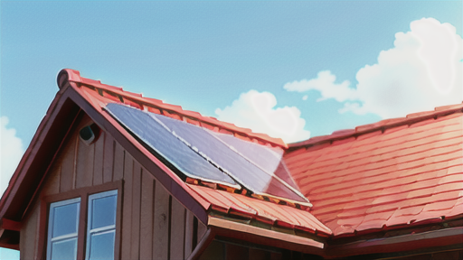 片流れ屋根の太陽光発電への適性