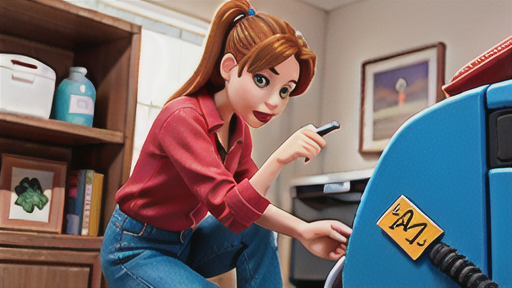 揚水ポンプのメンテナンス