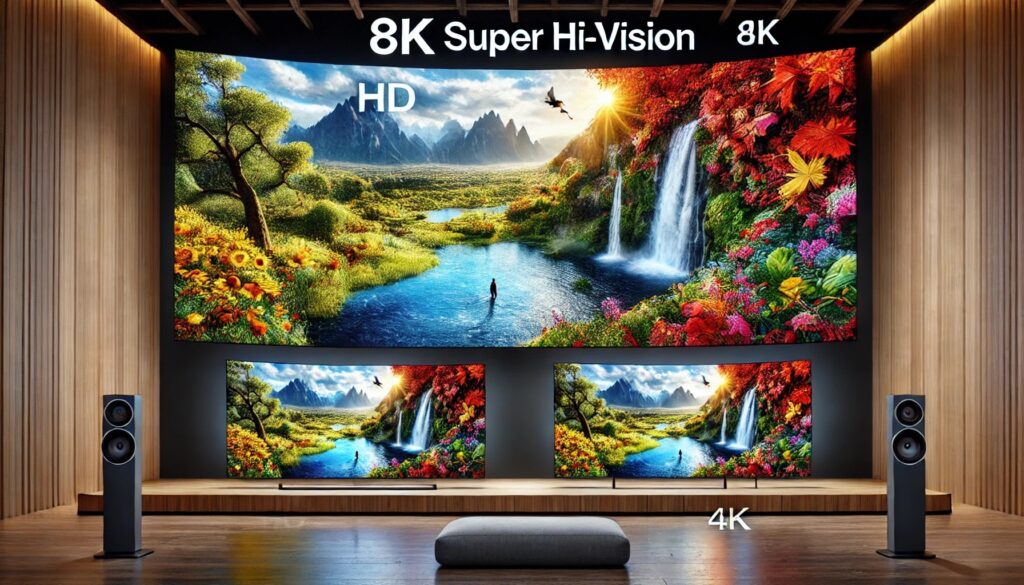 スーパーハイビジョン8k