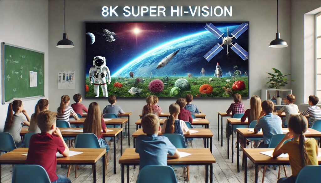 スーパーハイビジョン8k