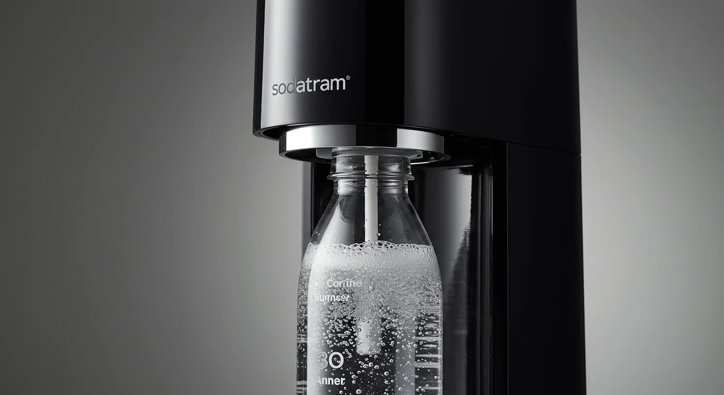 ソーダストリームから炭酸が出ない様子