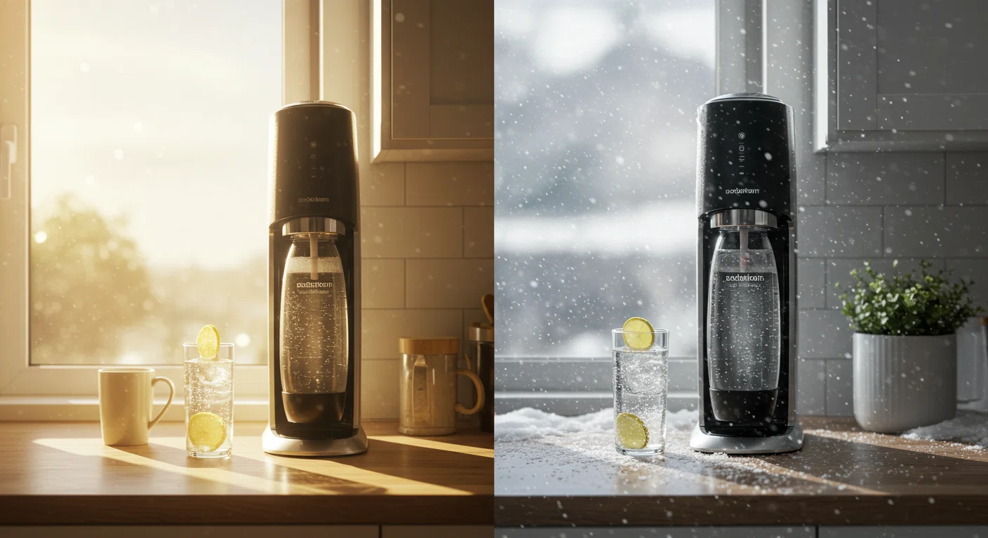 季節によるソーダストリームの使用環境