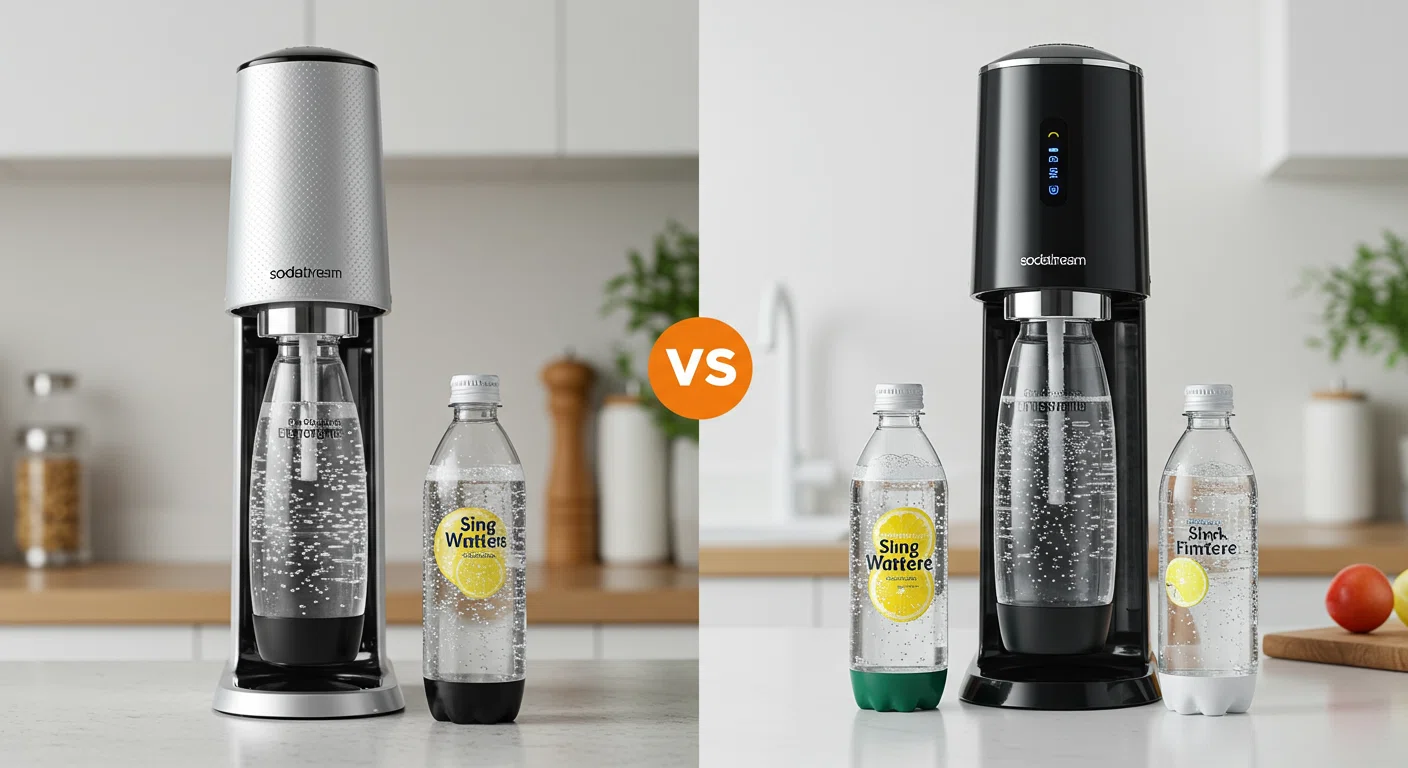 ソーダストリームとドリンクメイトの製品比較