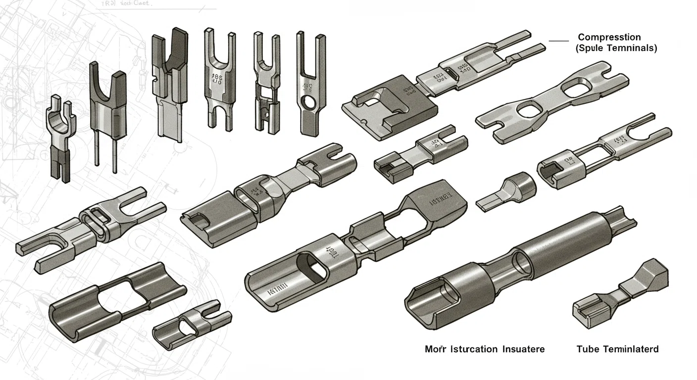 圧縮端子の基本構造と種類