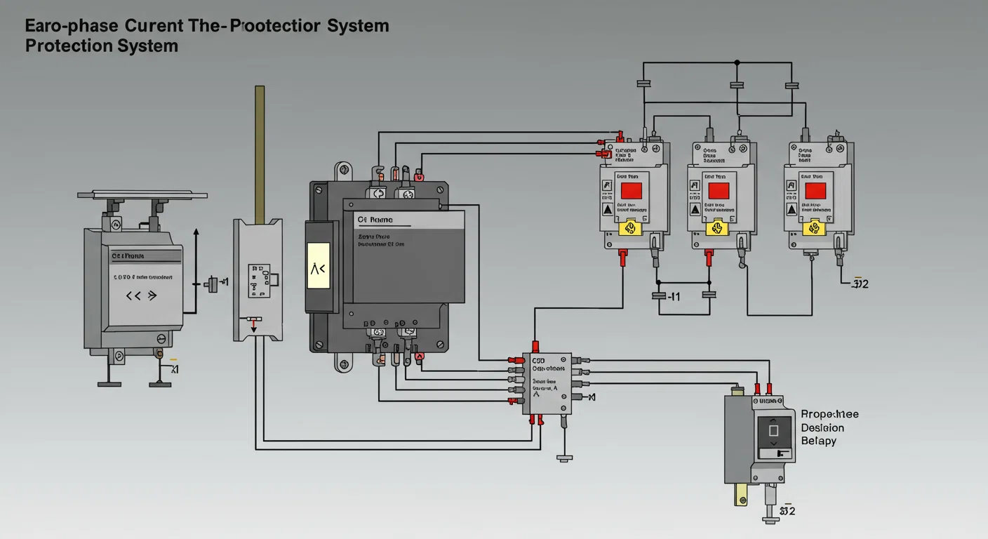 地絡保護システムの動作原理と零相変流器(ZCT)